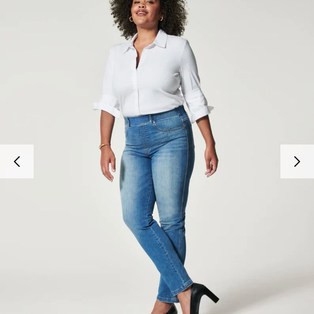 SPANX Straight Leg Ankle Jeans - TALL